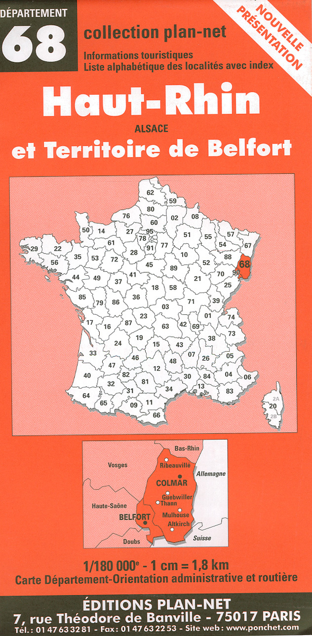 DEPARTEMENT N 68 : HAUT RHIN