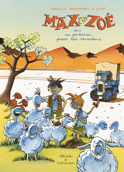 MAX ET ZOE DANS UN CAMION POUR LES MOUTONS