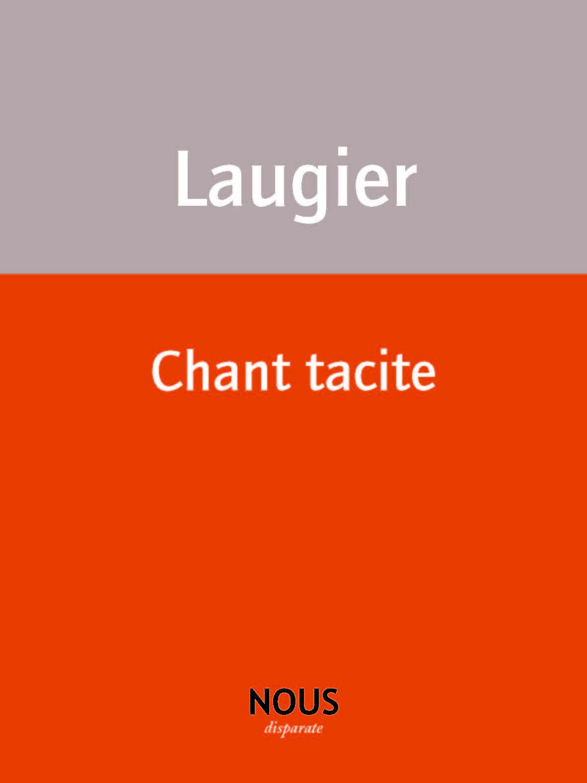 CHANT TACITE