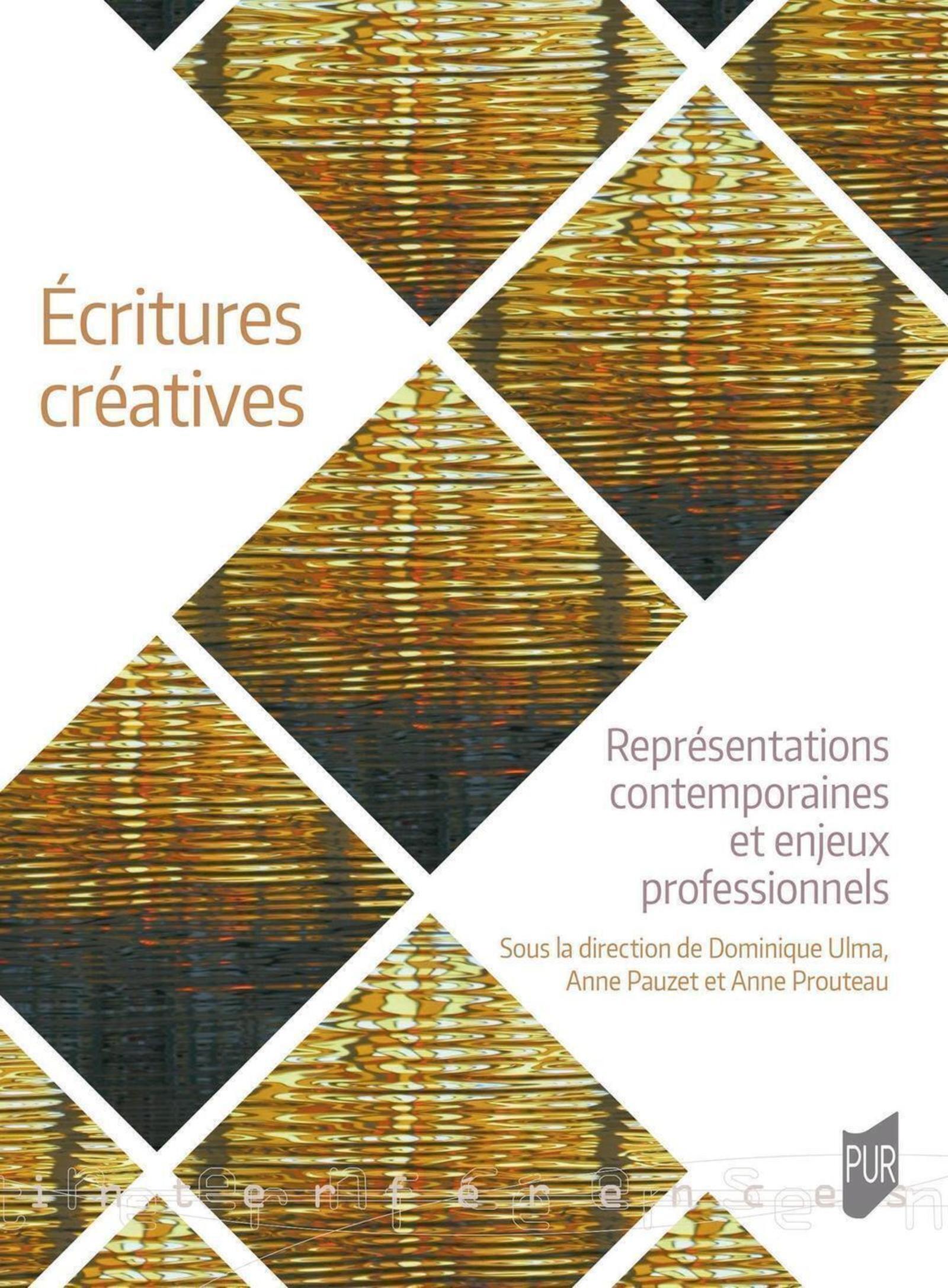 ECRITURES CREATIVES - REPRESENTATIONS CONTEMPORAINES ET ENJEUX PROFESSIONNELS