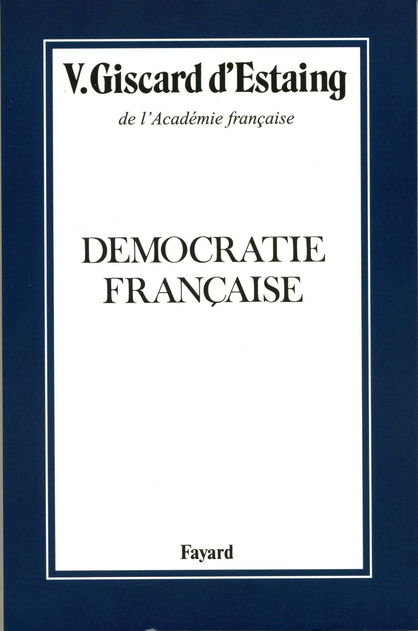 DEMOCRATIE FRANCAISE