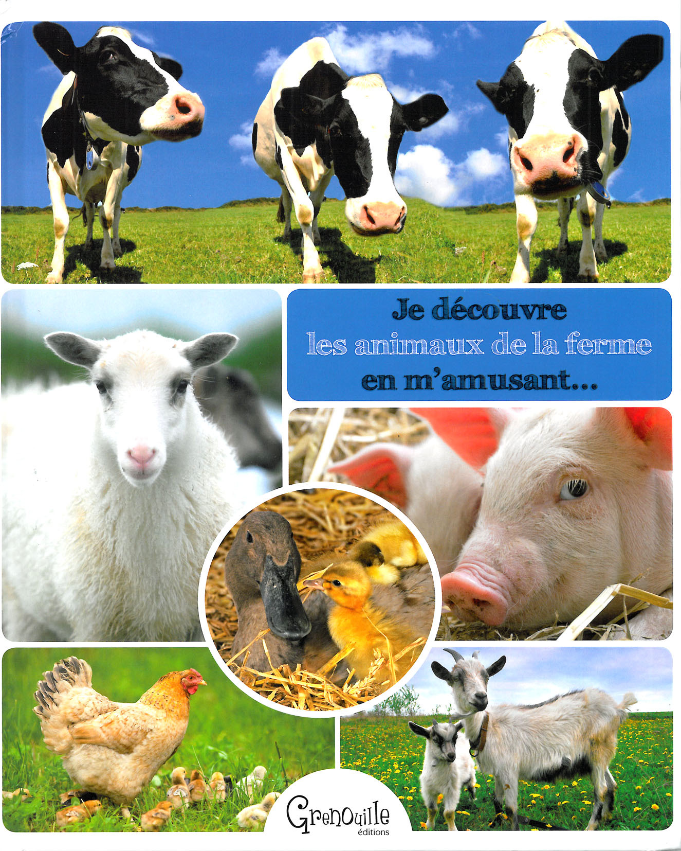 JE DECOUVRE LES ANIMAUX DE LA FERME EN M AMUSANT