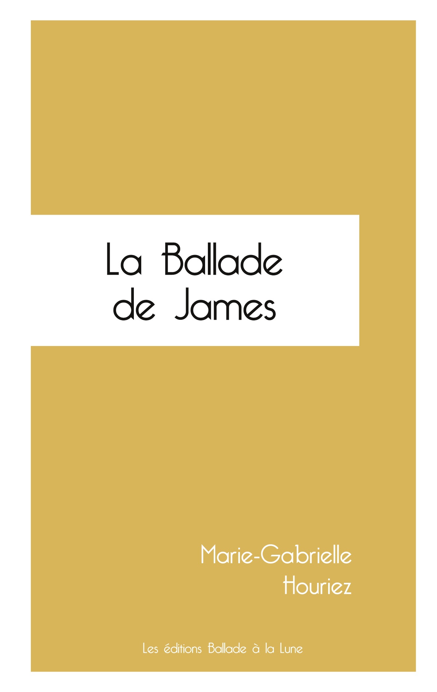POD- COMPTE FERME -BALLADE DE JAMES