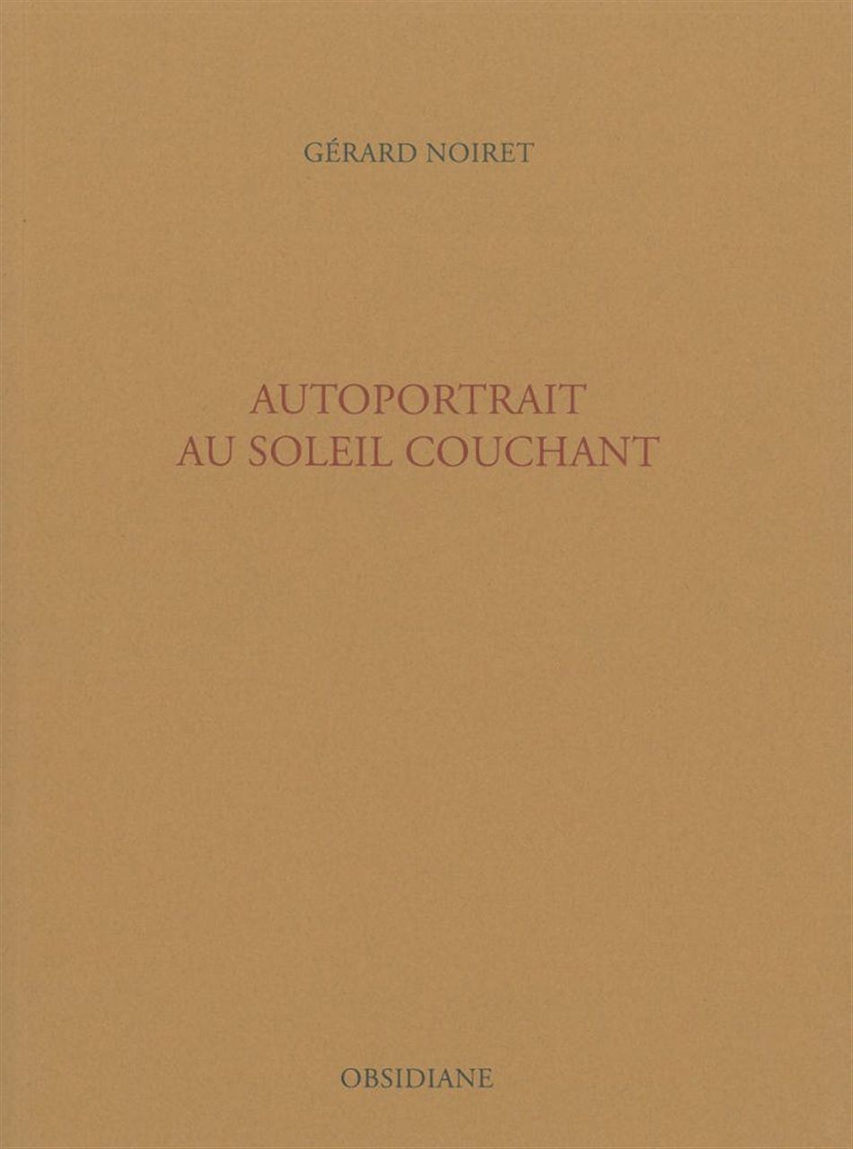 AUTOPORTRAIT AU SOLEIL COUCHANT