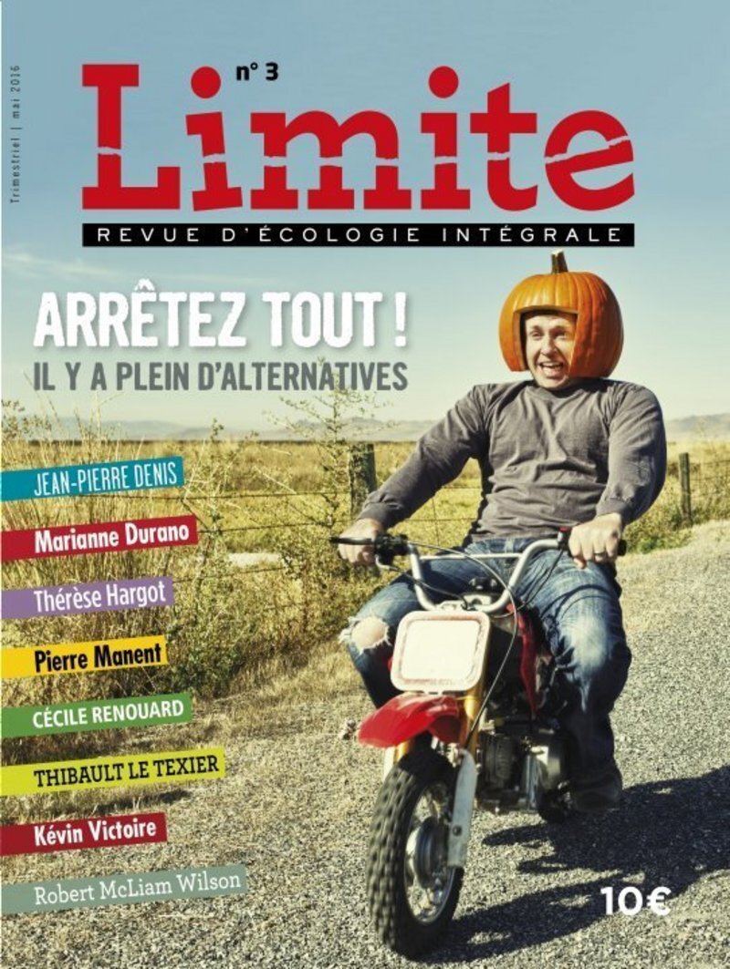 LIMITE.REVUE D´ECOLOGIE INTEGRALE, 3. ARRETEZ TOUT !