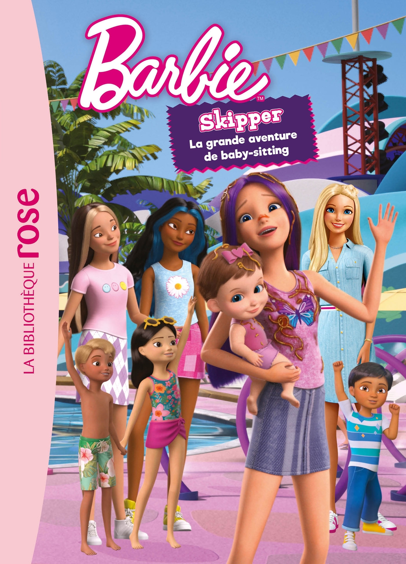 BARBIE VIE QUOTIDIENNE - BARBIE - SKIPPER, LA GRANDE AVENTURE DE BABY-SITTING - LE ROMAN DU FILM XXL