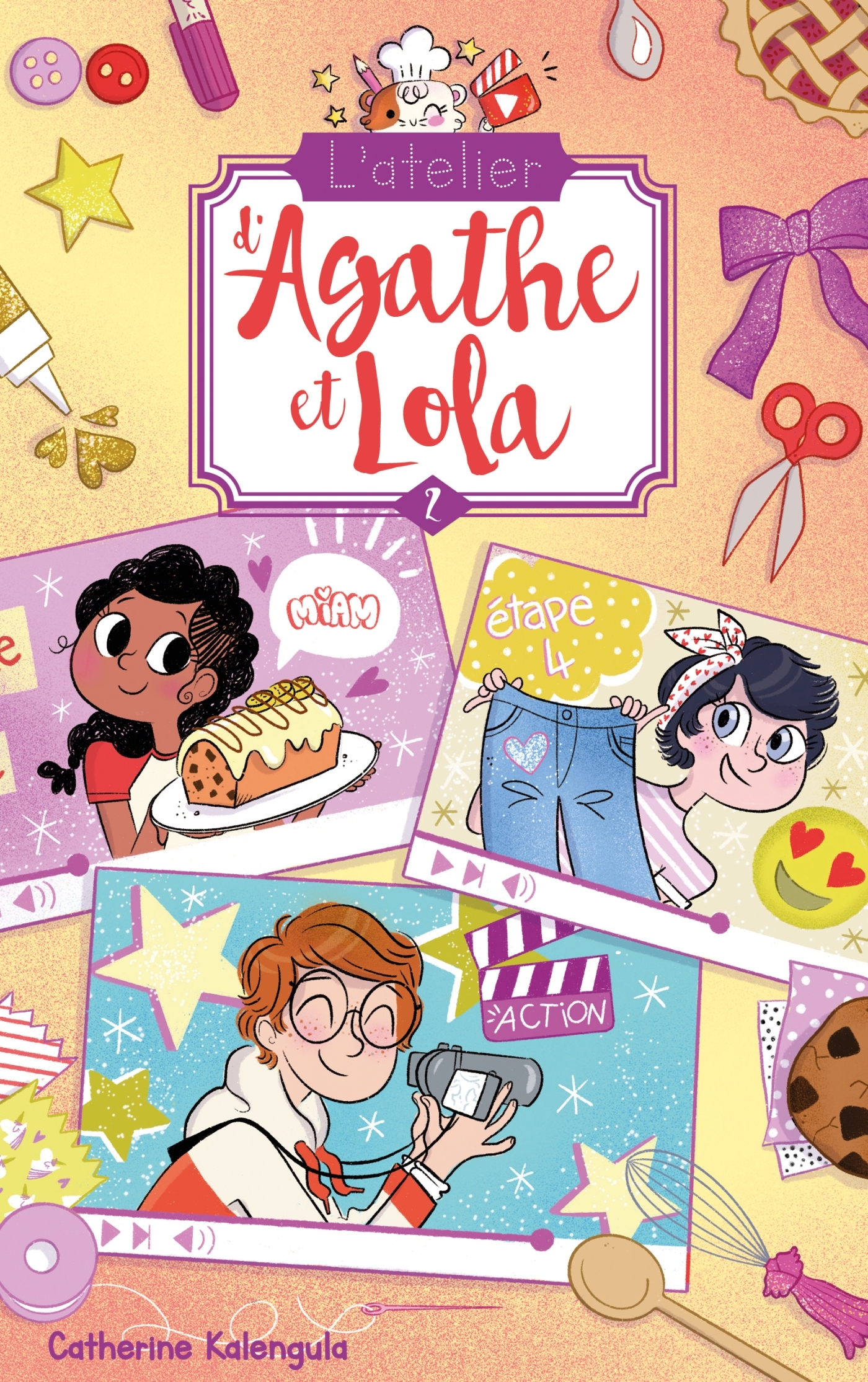 L´ATELIER D´AGATHE ET LOLA - TOME 2 - TOUS POUR BENJI