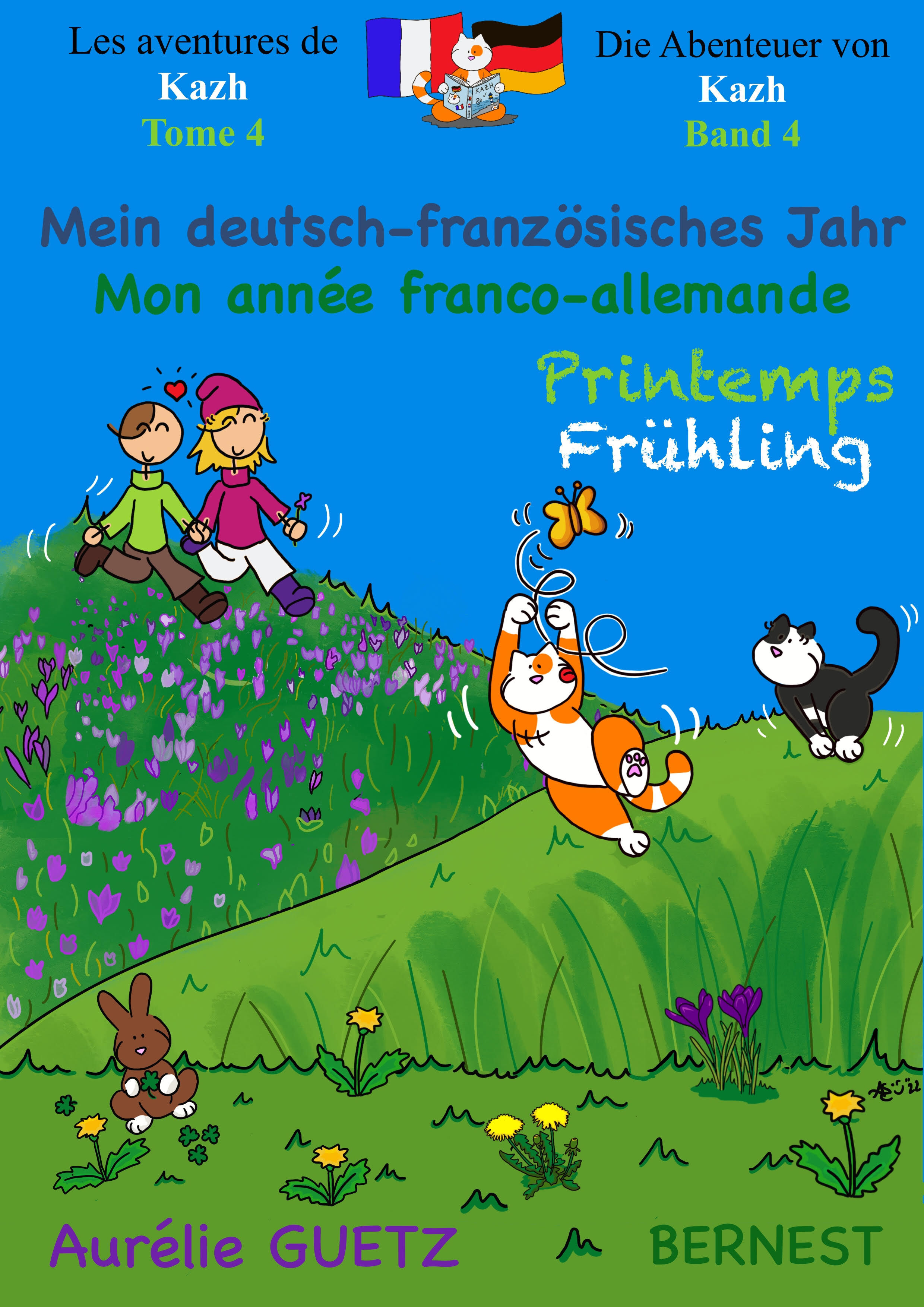 AVENTURES DE KAZH- DIE ABENTEUER VON KAHZ - T04 - MON ANNEE FRANCO-ALLE