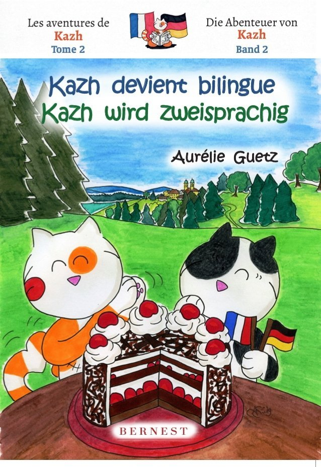 KAZH DEVIENT BILINGUE / KAZH WIRD ZWEISPRACHIG - BD BILINGUE FRANCAIS-ALLEM