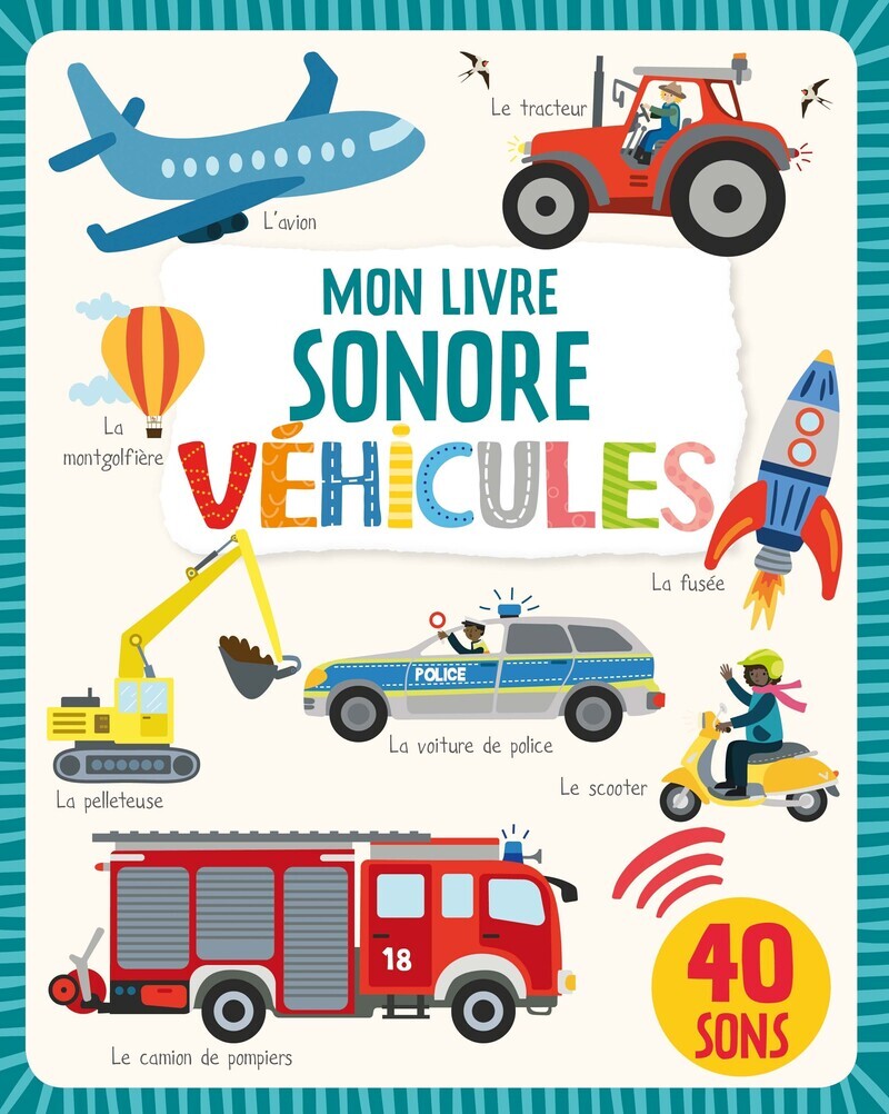 MON LIVRE SONORE - VEHICULES