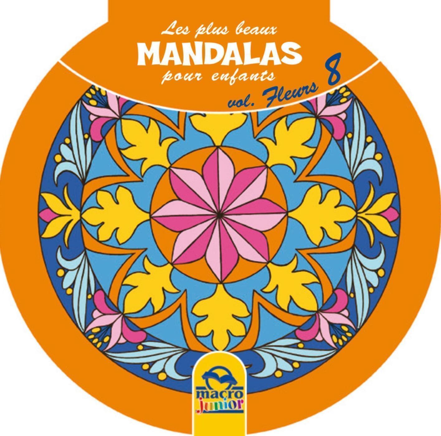 PLUS BEAUX MANDALAS POUR ENFANTS - FLEURS