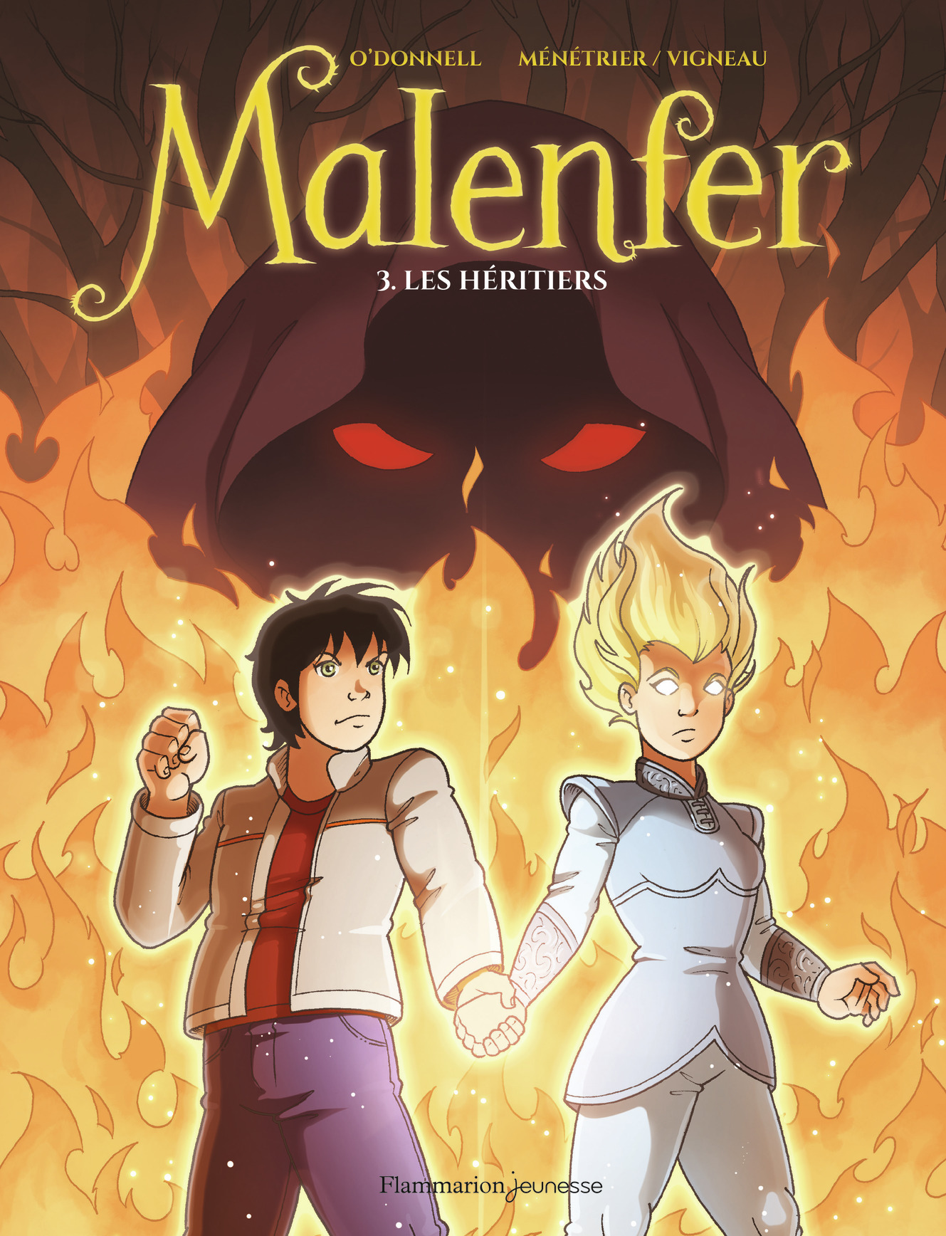 MALENFER T3 - LES HERITIERS - FLAMMARION JEUNESSE