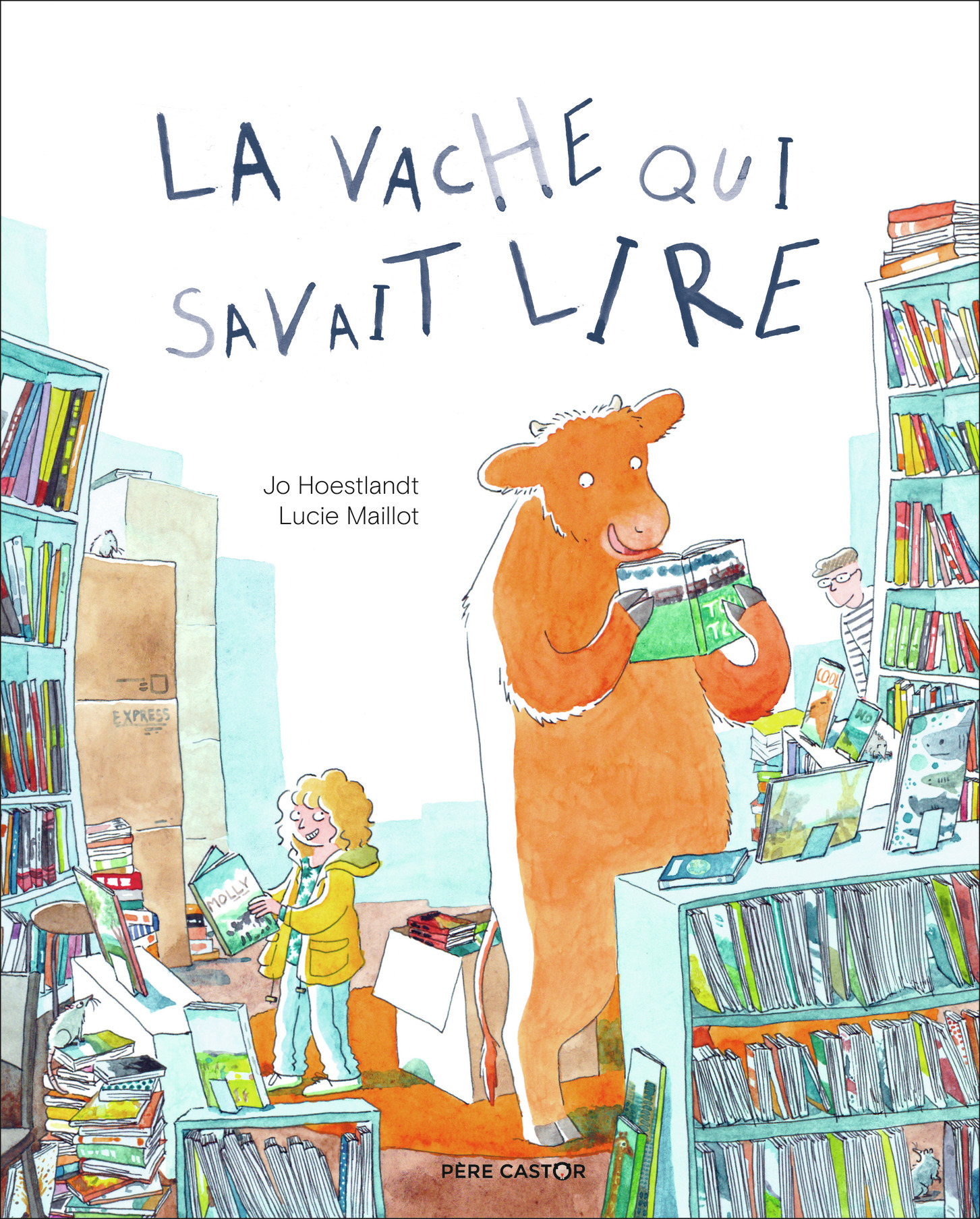 VACHE QUI SAVAIT LIRE