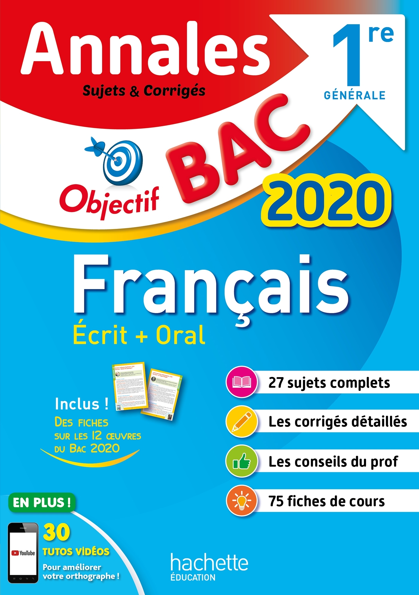 ANNALES BAC 2020 FRANCAIS 1ERES