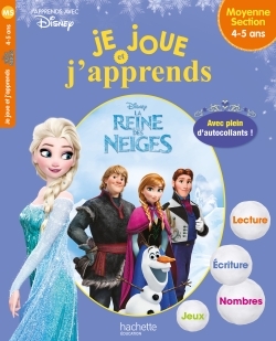 JE JOUE ET J´APPRENDS REINE DES NEIGES 4-5 ANS