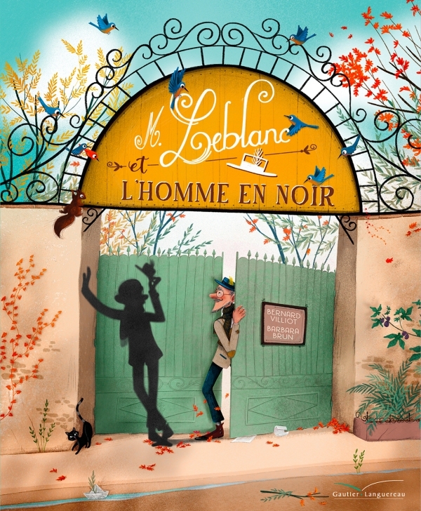 MONSIEUR LEBLANC ET L´HOMME EN NOIR