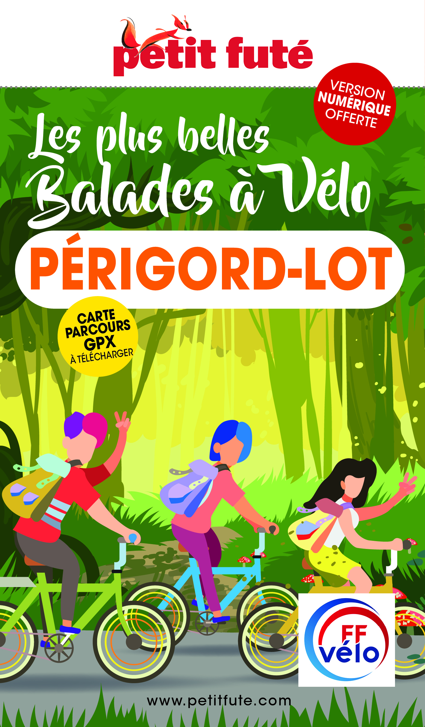 PLUS BELLES BALADES A VELO PERIGORD-LOT 2023 PETIT FUTE