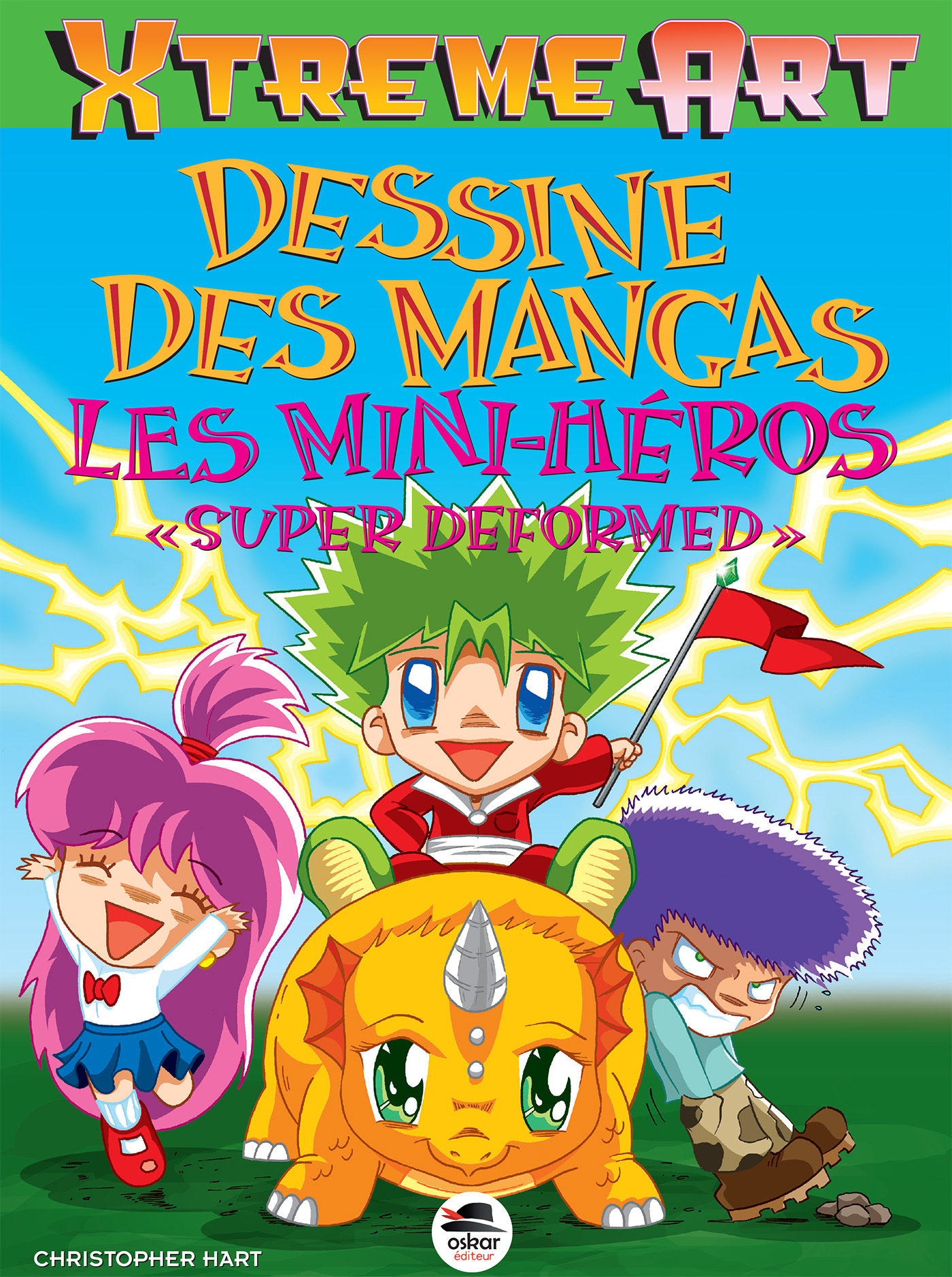 DESSINE DES MANGAS - LES MINI HEROS