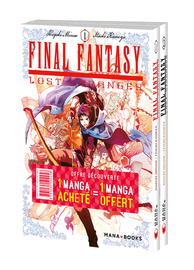 MANGA/FINAL FANTASY - PACK DECOUVERTE FINAL FANTASY LOST STRANGER T01 & T02