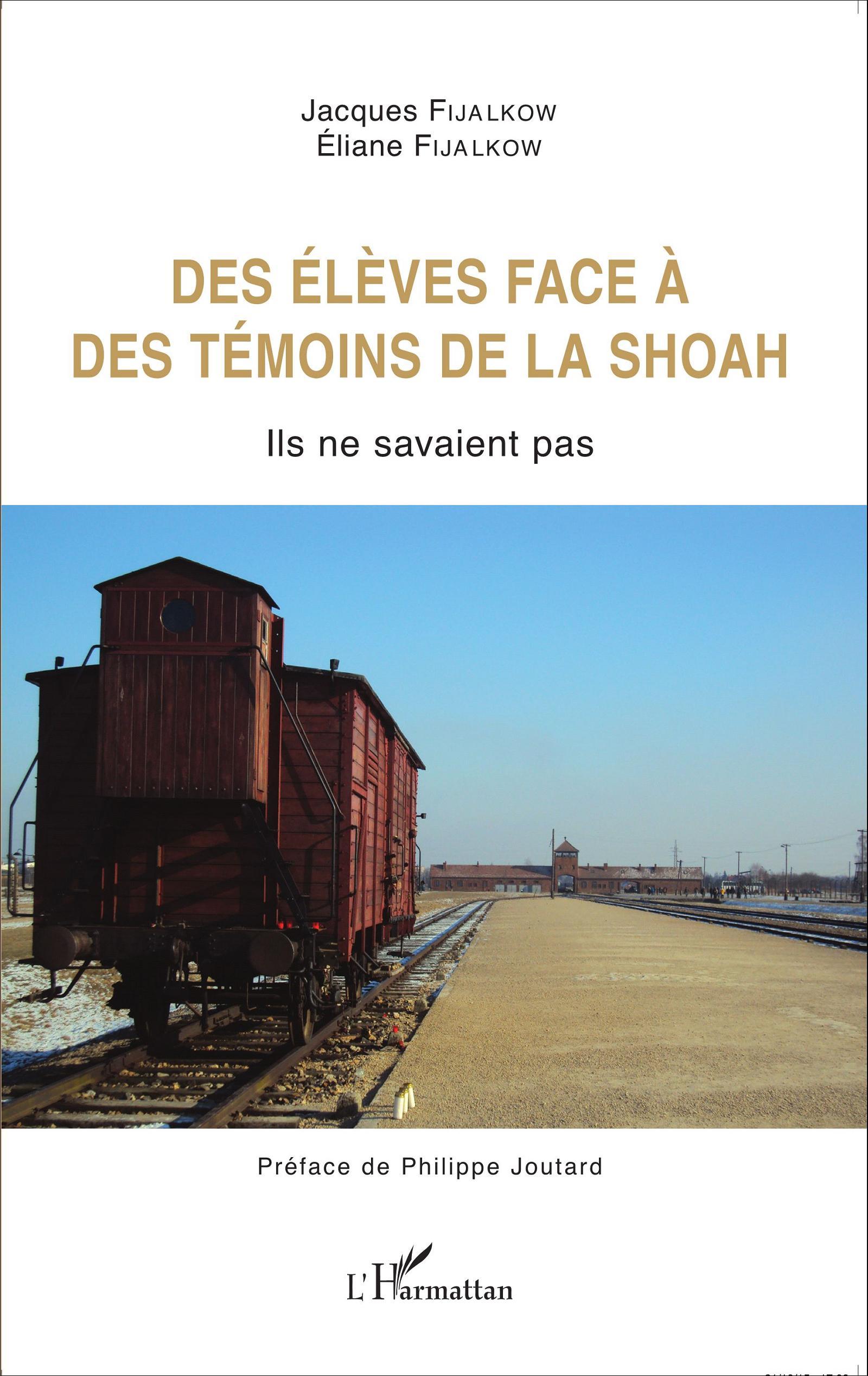 DES ELEVES FACE A DES TEMOINS DE LA SHOAH - ILS NE SAVAIENT PAS