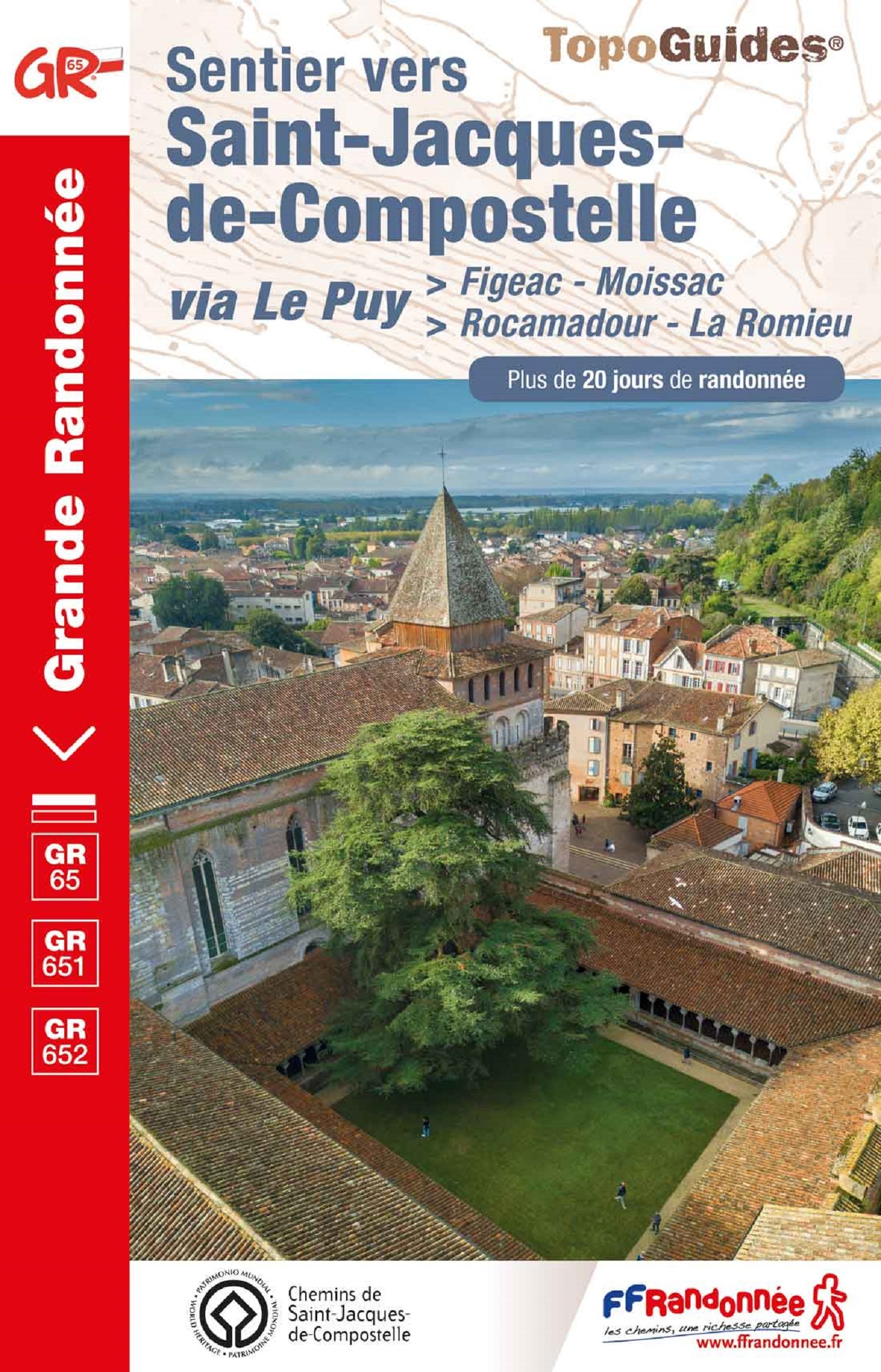 SENTIER VERS SAINT-JACQUES, FIGEAC-MOISSAC - REF 652