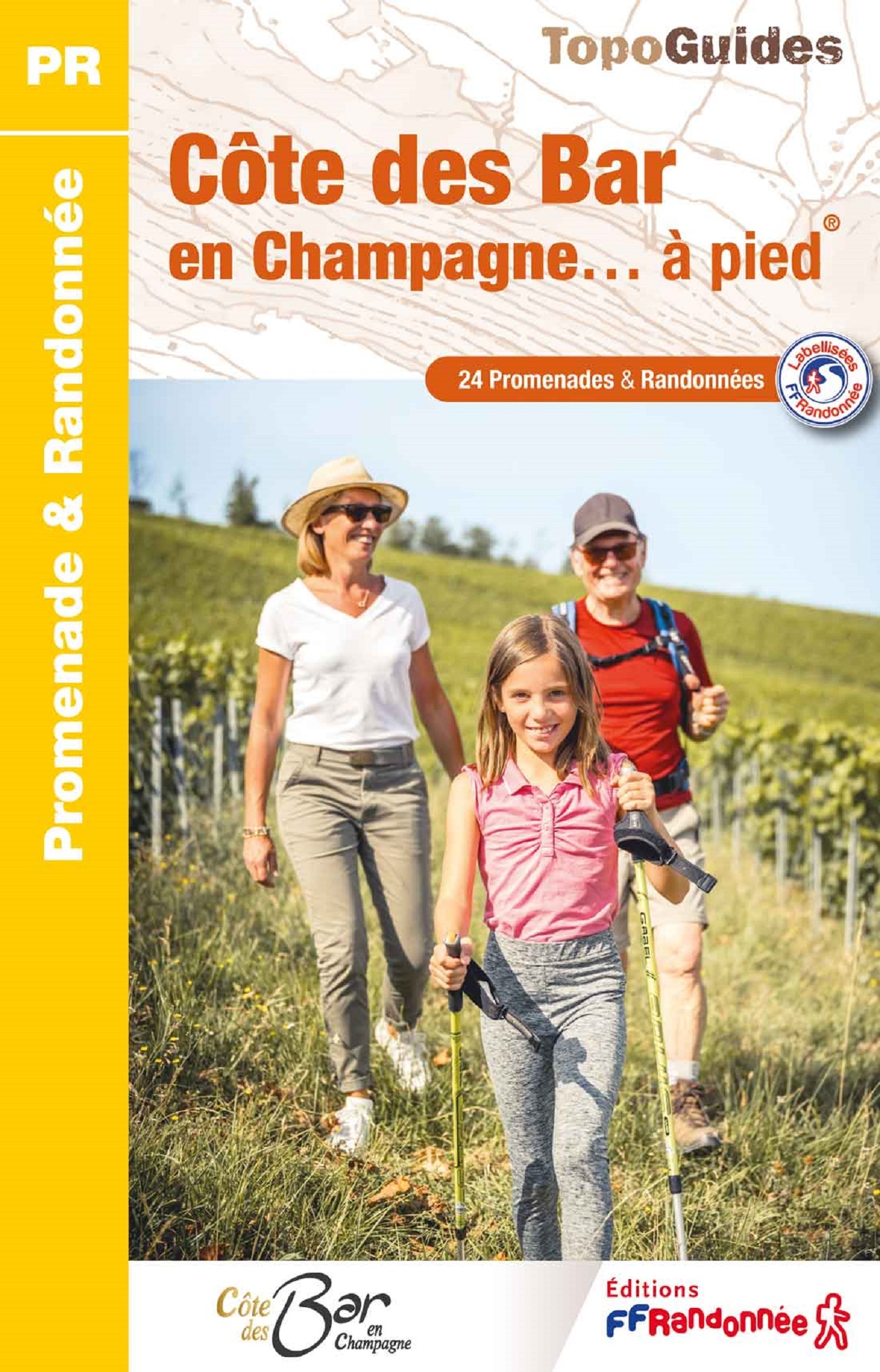 COTE DES BAR EN CHAMPAGNE... A PIED - REF P101