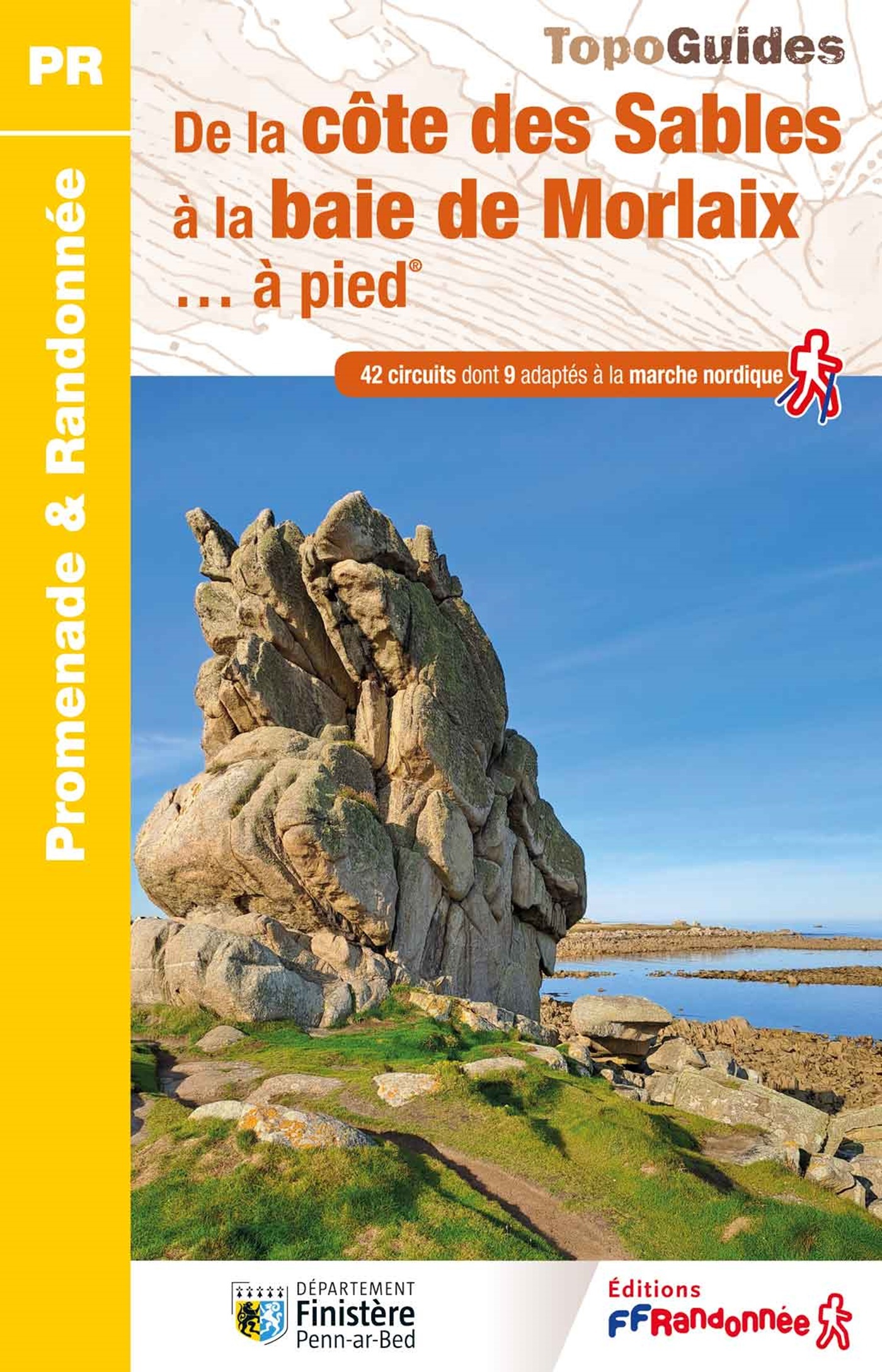 DE LA COTE DES SABLES A LA BAIE DE MORLAIX A PIED - REF P298