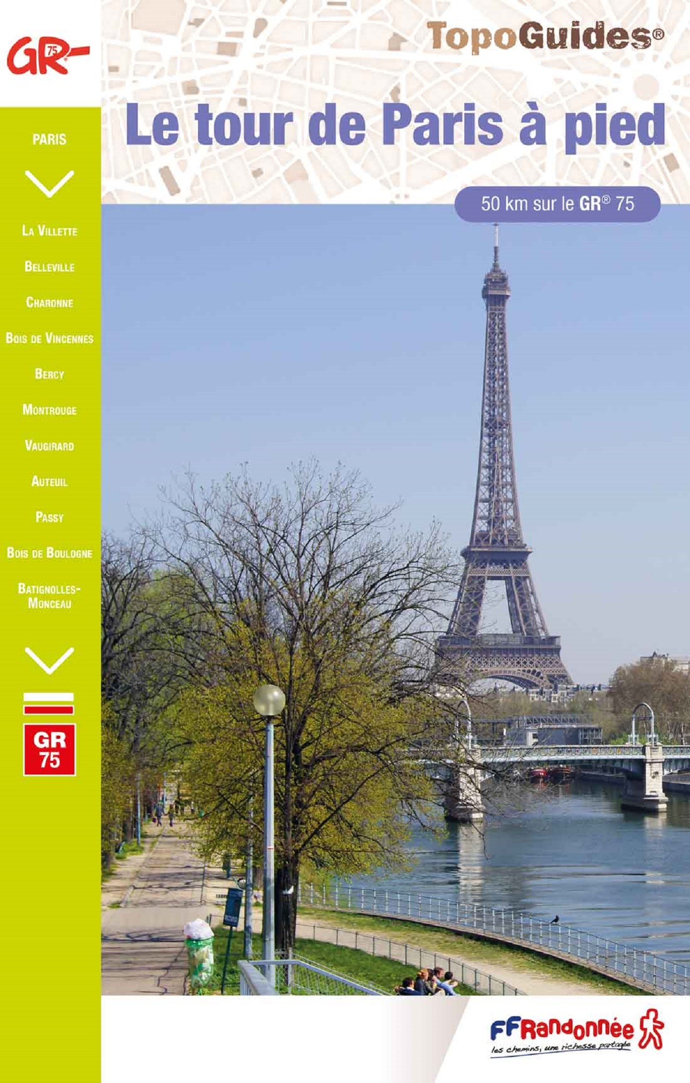 TOUR DE PARIS... A PIED - REF. 7500