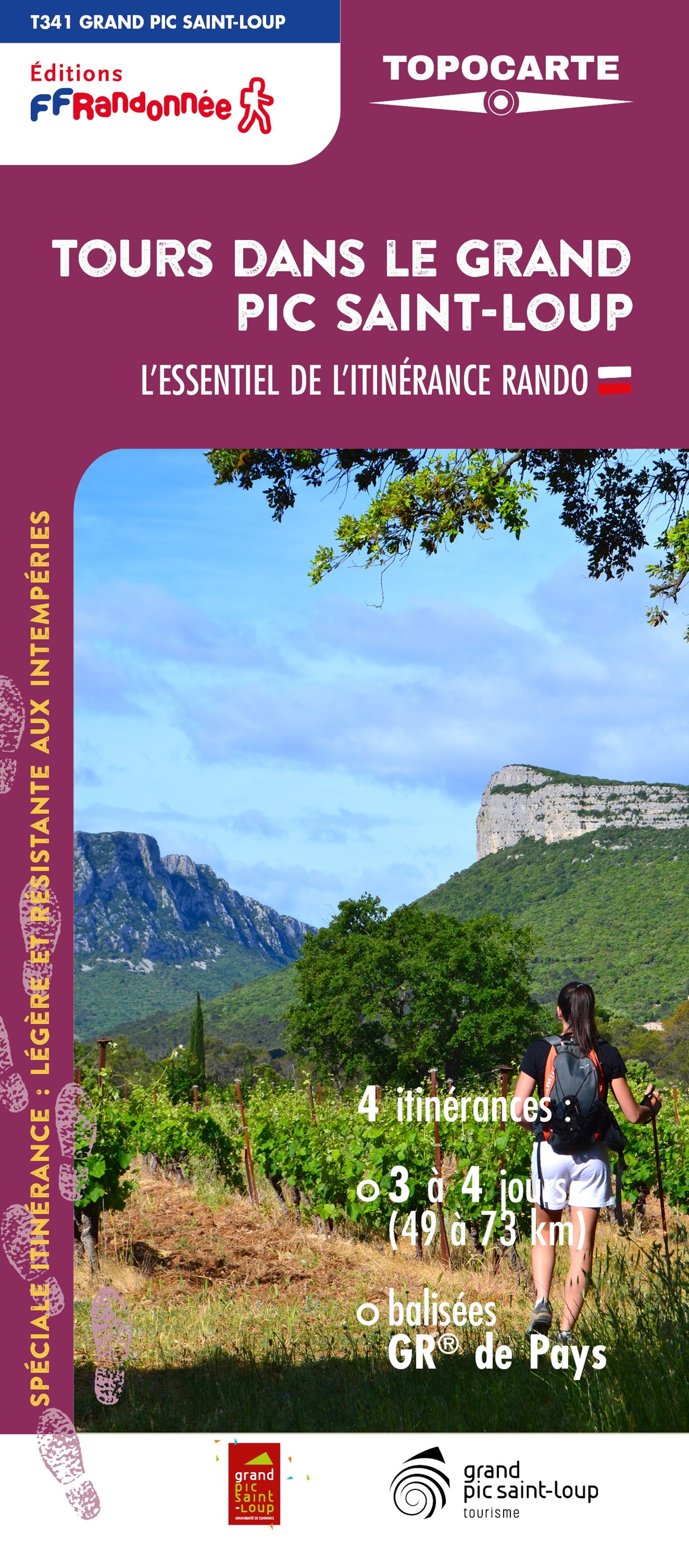 TOURS DANS LE GRAND PIC SAINT-LOUP - REF T341