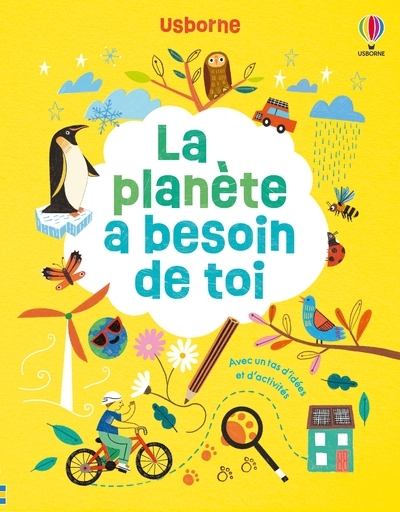 PLANETE A BESOIN DE TOI - ACTIVITES USBORNE - DES 6 ANS