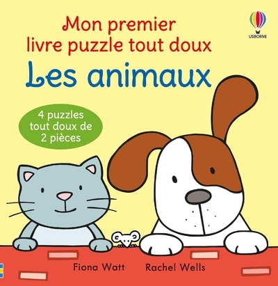ANIMAUX - MON PREMIER LIVRE PUZZLE TOUT DOUX - DES 1 AN