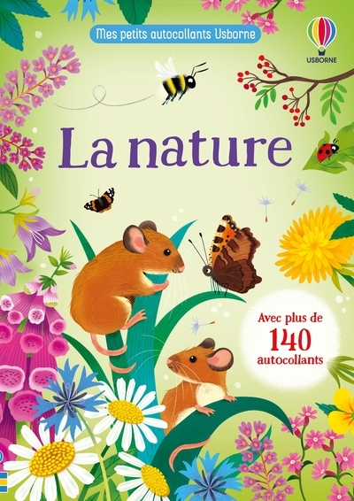 NATURE - MES PETITS AUTOCOLLANTS USBORNE - DES 3 ANS