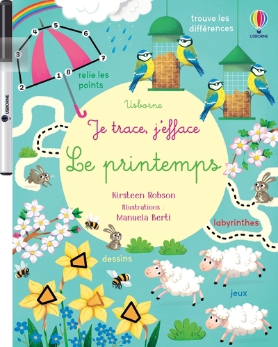 PRINTEMPS - JE TRACE, J´EFFACE - DES 3 ANS