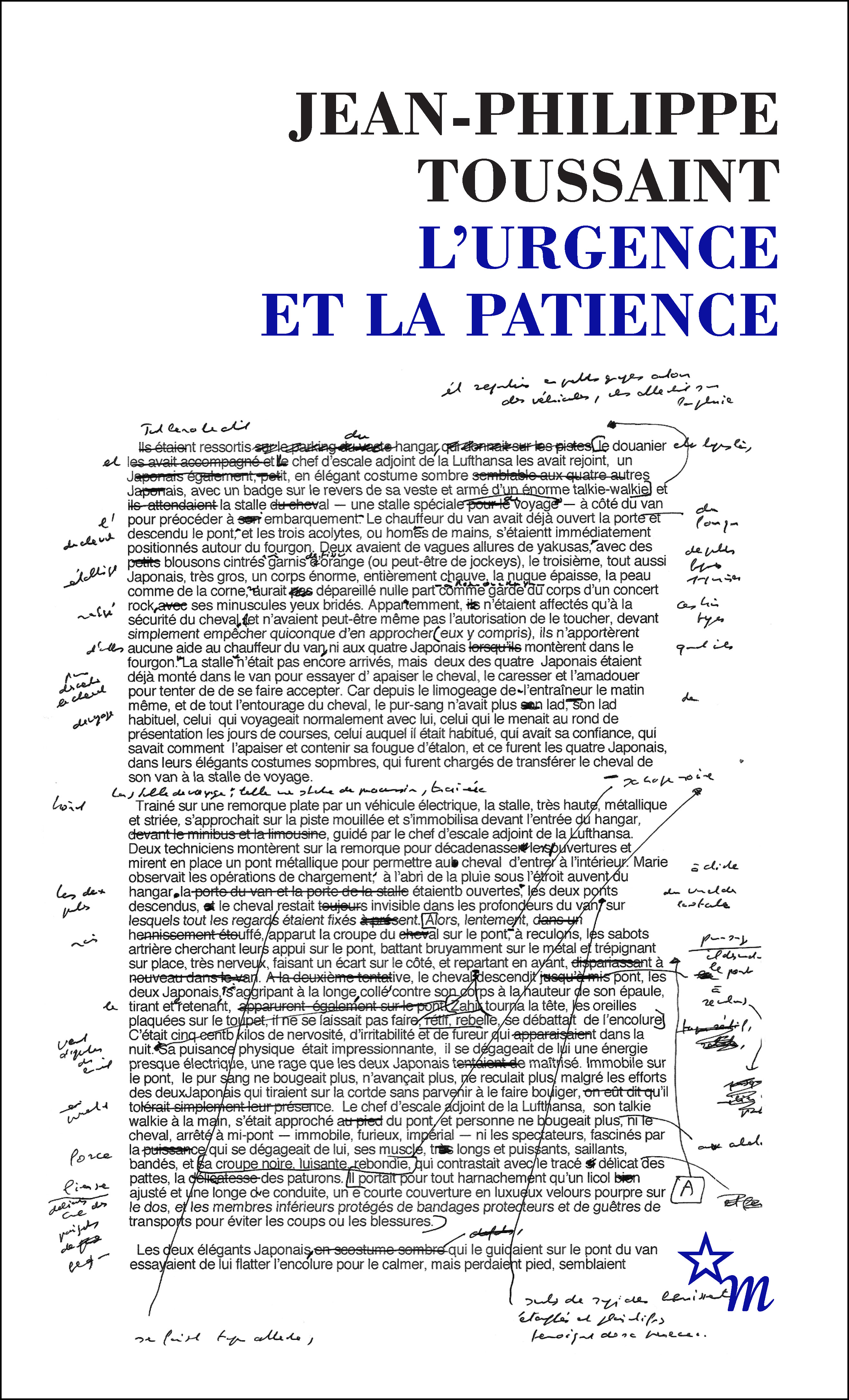 URGENCE ET LA PATIENCE (L´)