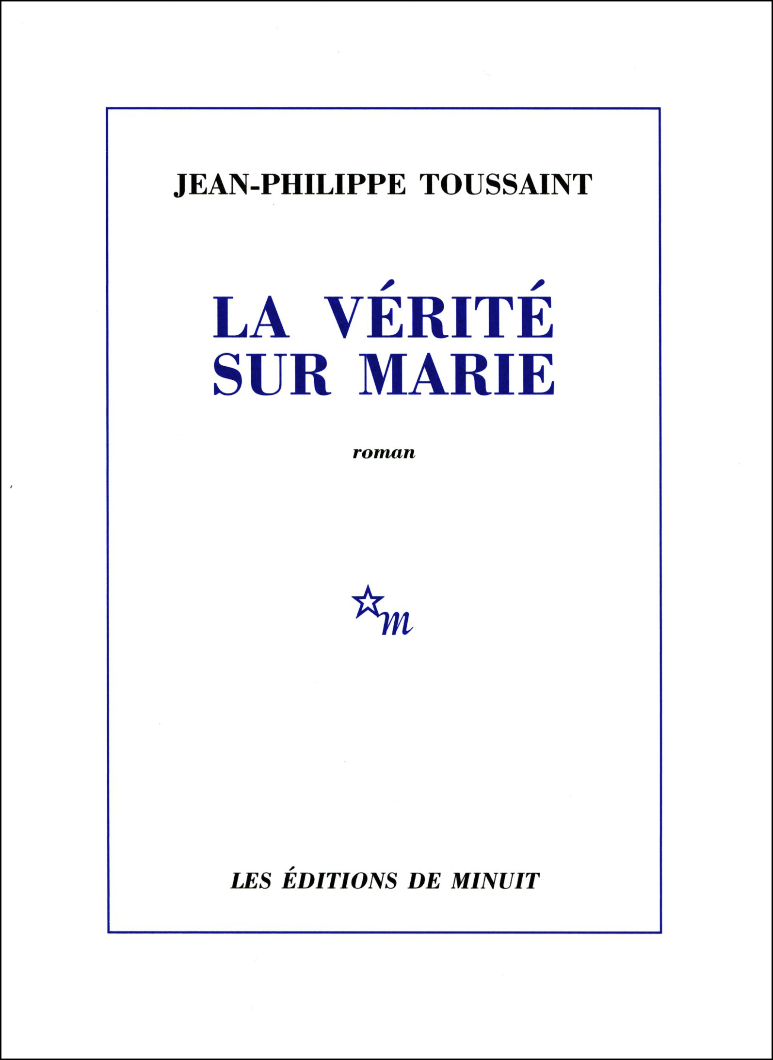 VERITE SUR MARIE