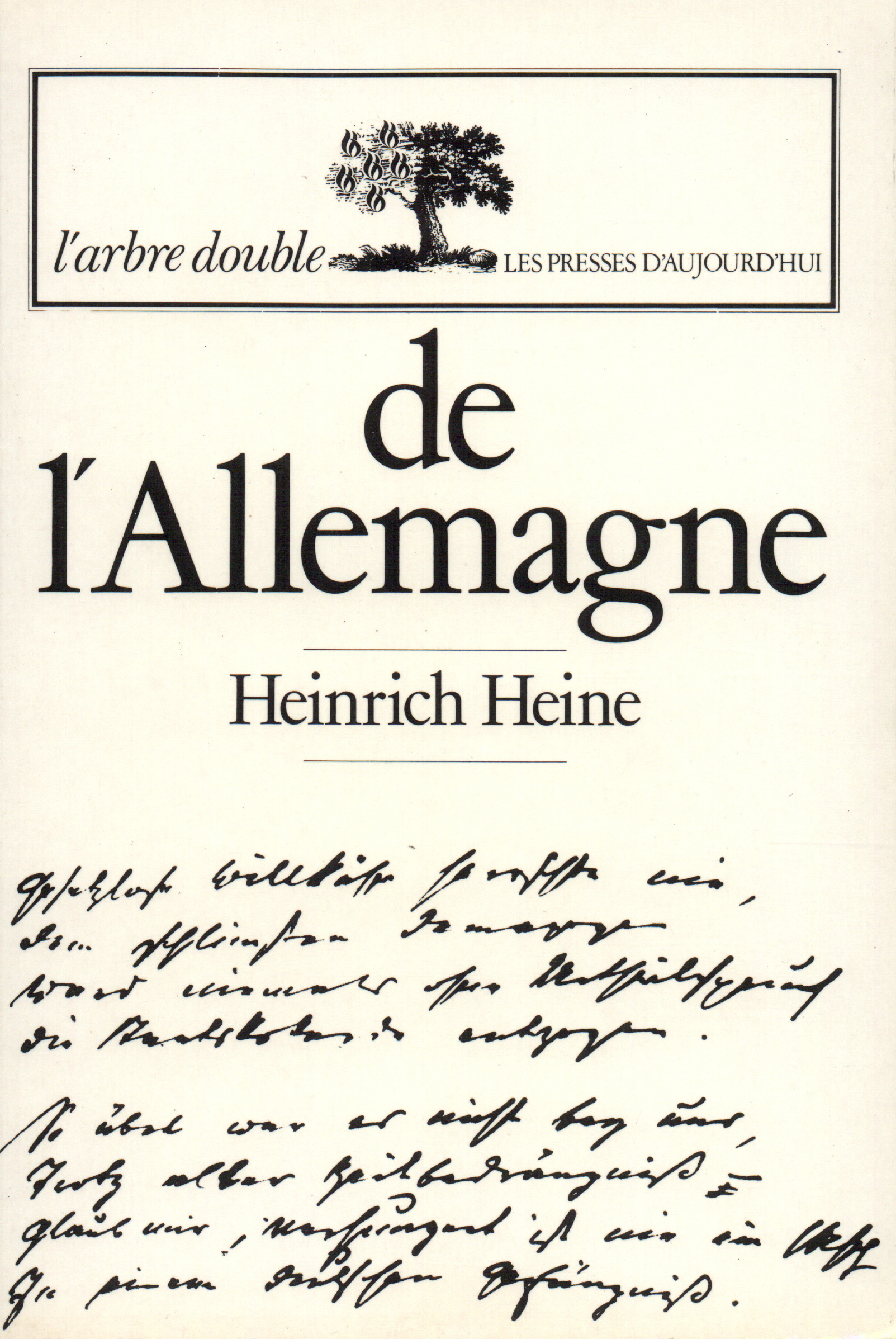 DE L´ALLEMAGNE