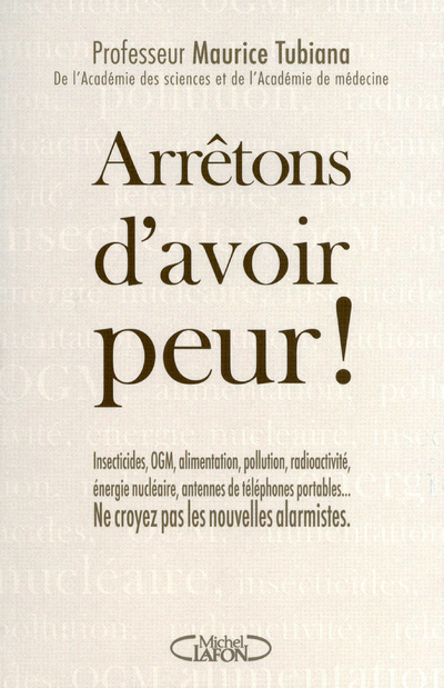 ARRETONS D´AVOIR PEUR