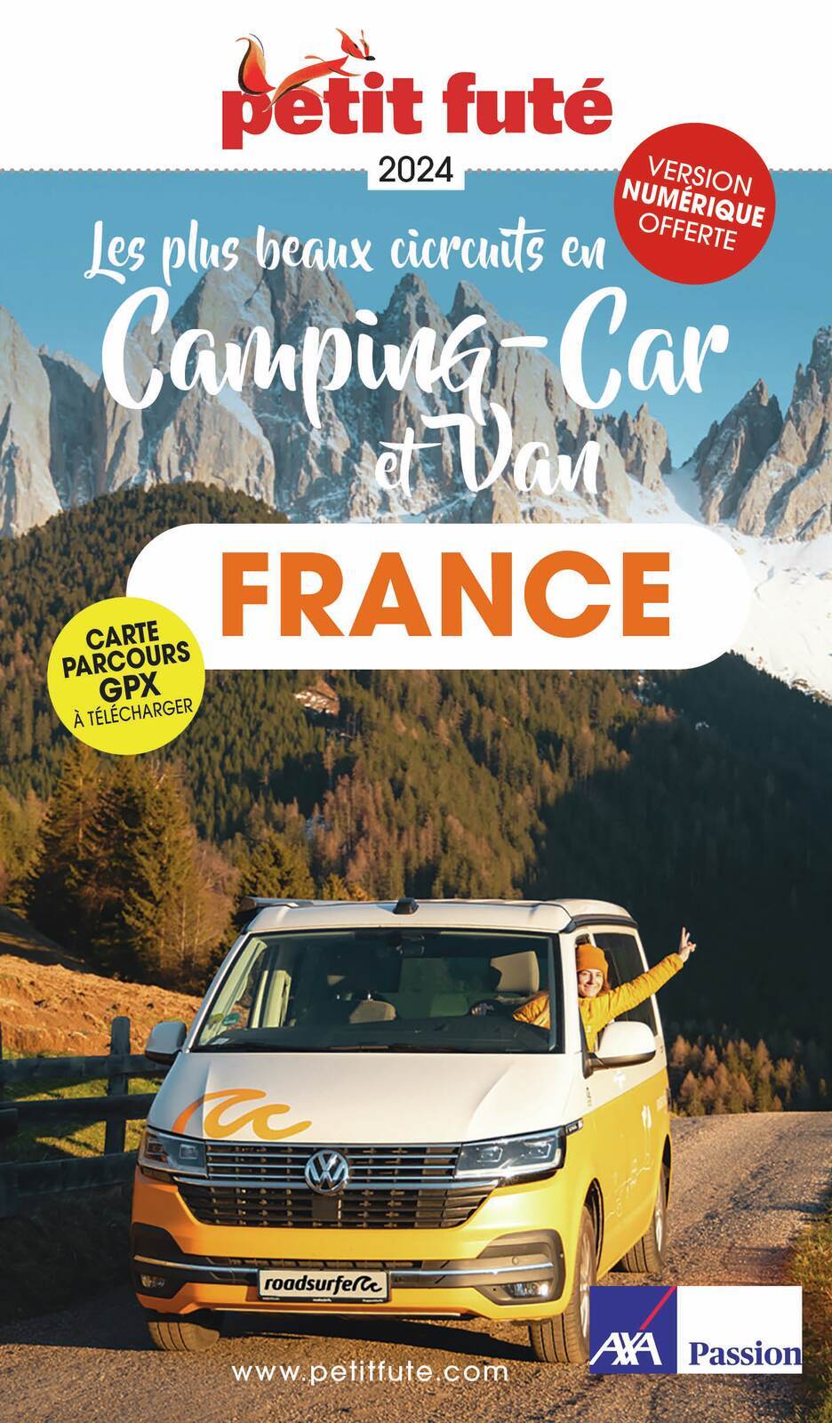 FRANCE EN CAMPING-CAR ET VAN 2024 PETIT FUTE