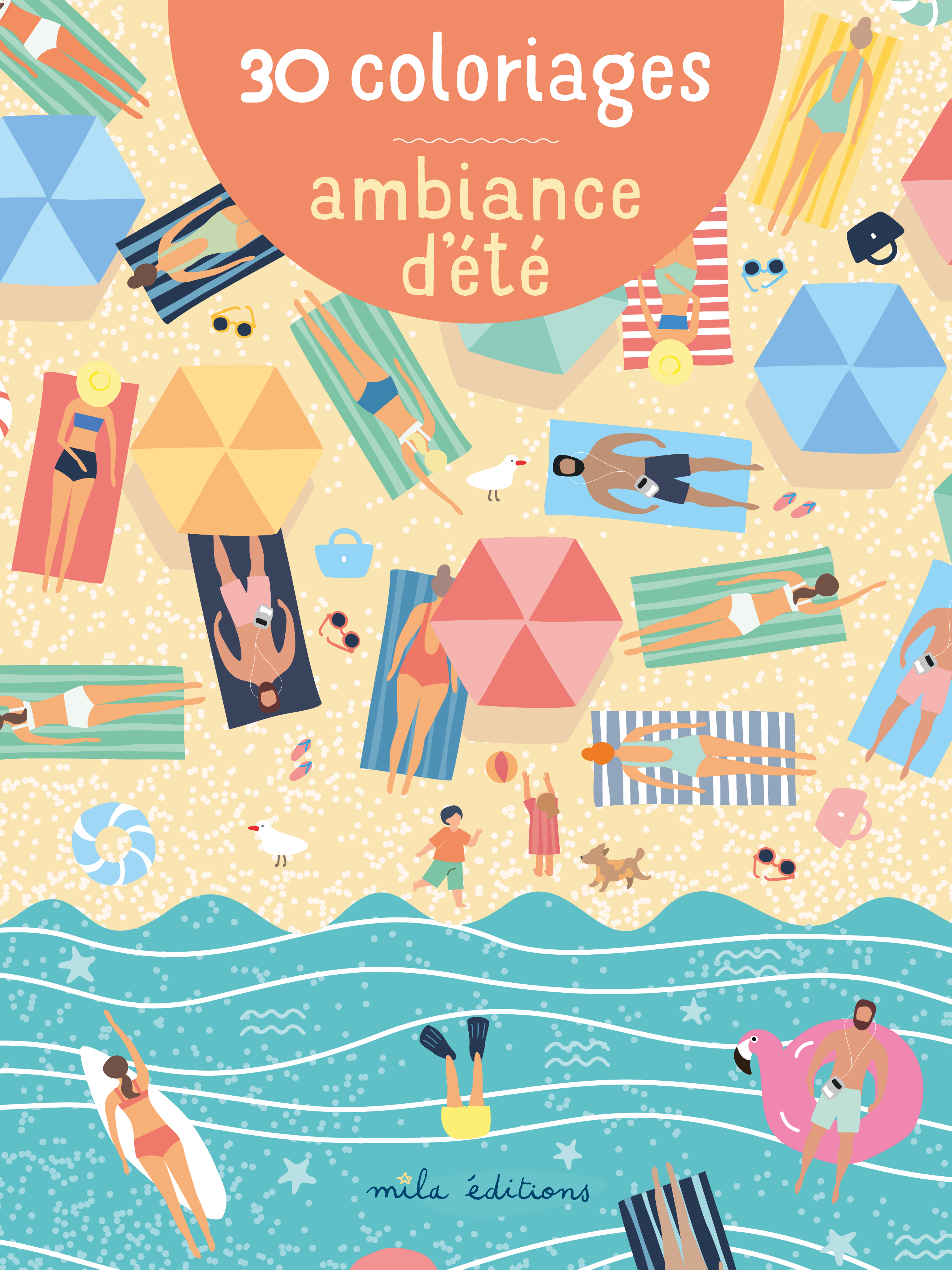30 COLORIAGES : AMBIANCE D´ETE