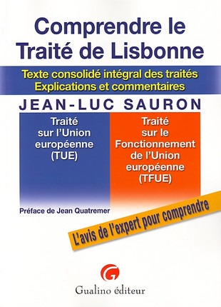 COMPRENDRE TRAITE DE LISBONNE