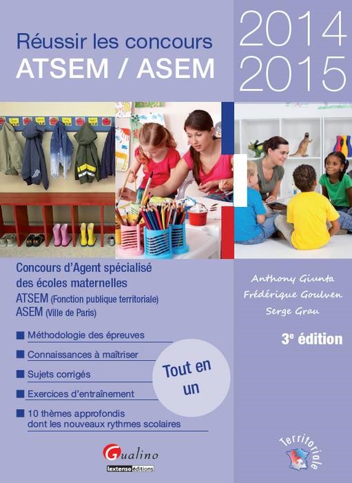 REUSSIR LES CONCOURS ATSEM/ASEM 2014-2015