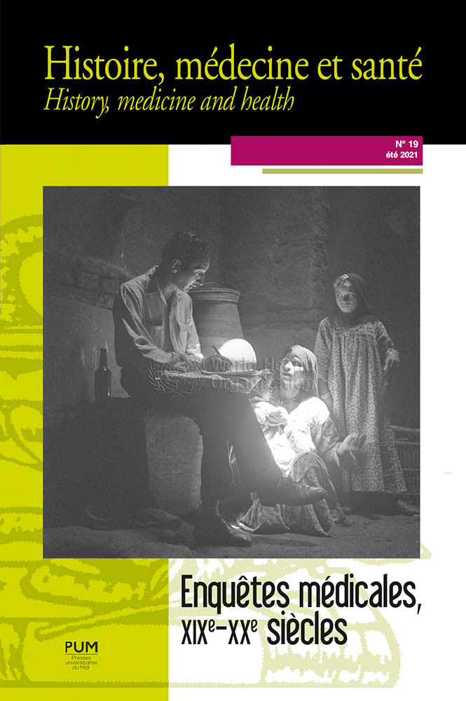 ENQUETES MEDICALES, XIXE-XXIE SIECLE