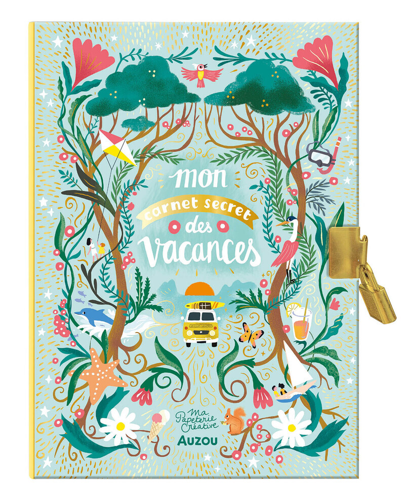 MA PAPETERIE CREATIVE - MON CARNET SECRET DES VACANCES