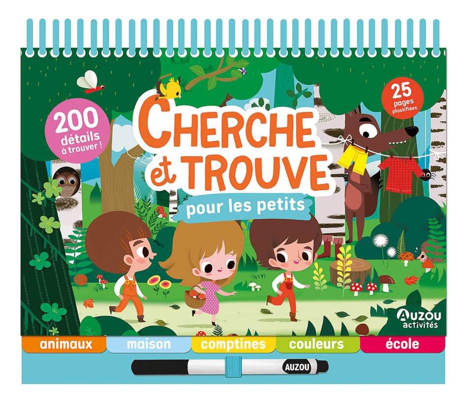 BLOC NOTES - CHERCHE ET TROUVE - POUR LES PETITS