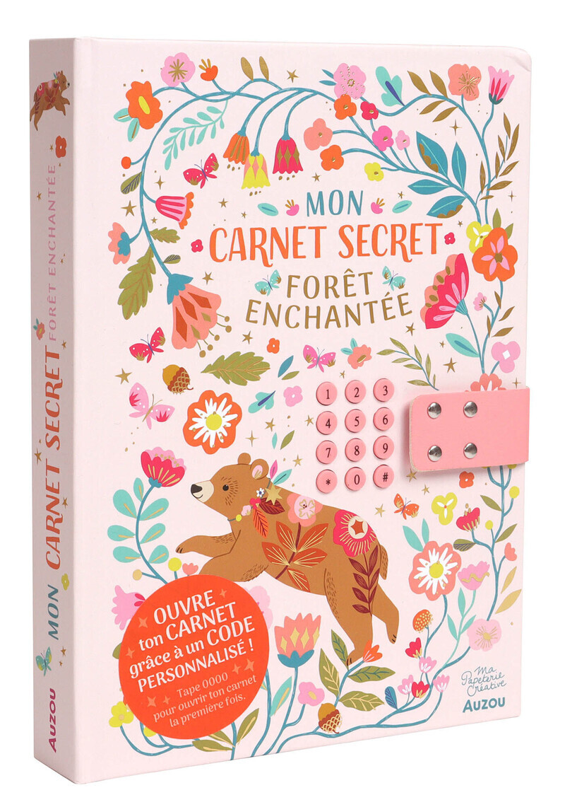 MON CARNET SECRET - FORET ENCHANTEE