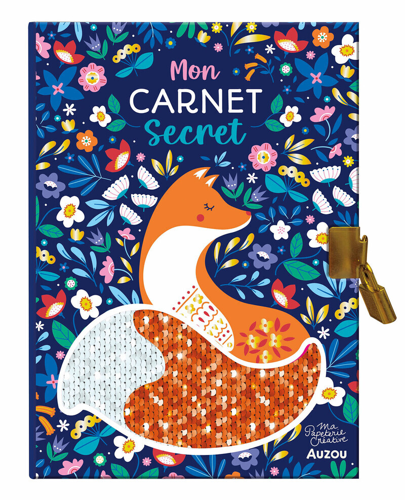 MA PAPETERIE CREATIVE - MON CARNET SECRET - SEQUINS REVERSIBLES