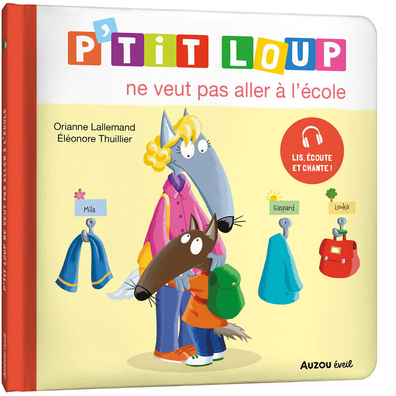 P´TIT LOUP NE VEUT PAS ALLER A L´ECOLE