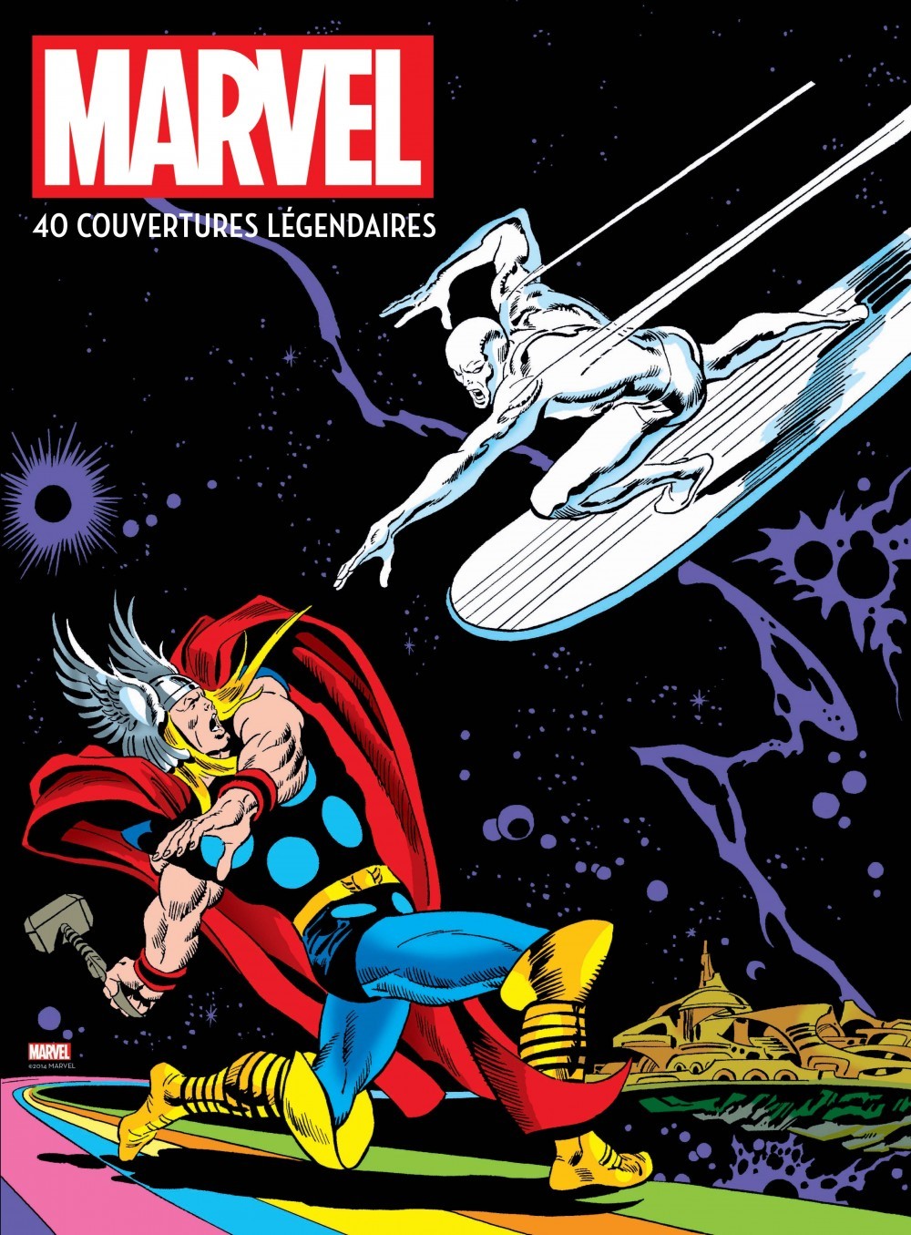 MARVEL : 40 COUVERTURES LEGENDAIRES