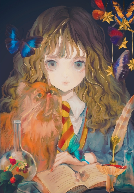 HARRY POTTER - PAPETERIE - HARRY POTTER : CARNET HERMIONE GRANGER