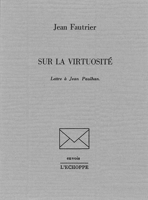 SUR LA VIRTUOSITE